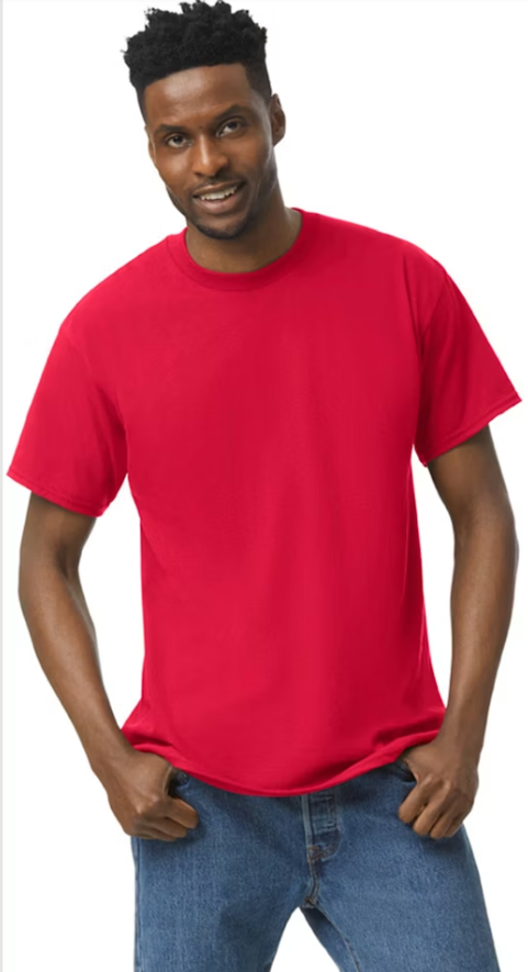 Gildan G500 - Unisex Heavy Cotton™ T-Shirt - Red
