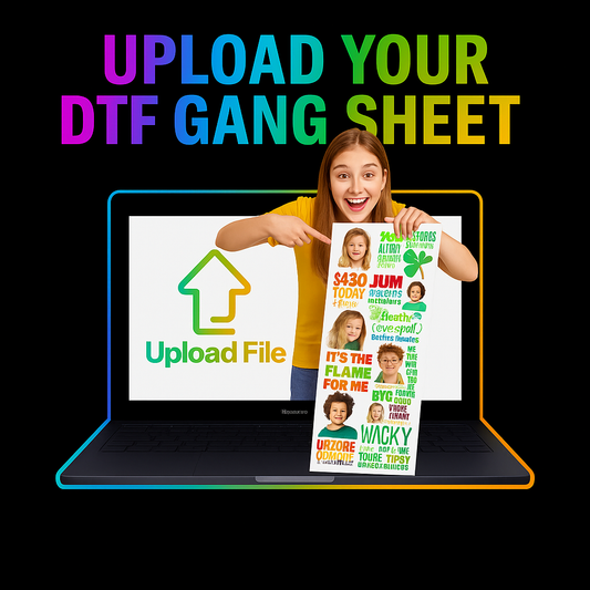 Upload Your DTF Gang Sheet